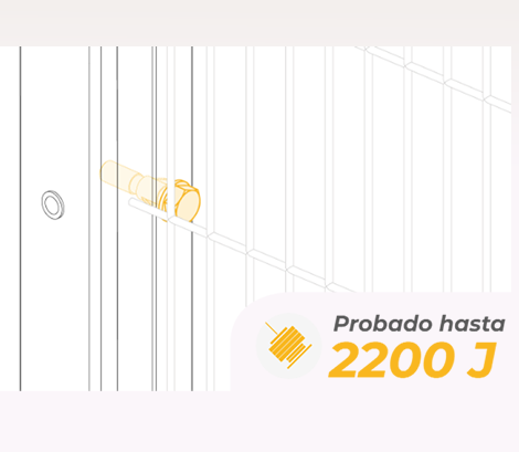 Montaje a prueba de impacto